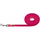 Hunter Suchleine Convenience Himbeer L&auml;nge 1200 cm | Breite 1,0 cm