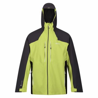 Regatta Herren Softshelljacke Raddick Grün/Schwarz