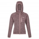 Regatta Damen Fleecejacke mit Kapuze Newhill Rosa