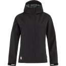 Fj&auml;llr&auml;ven Damenjacke High Coast Hydratic Tail Schwarz