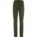 Fj&auml;llr&auml;ven Damenhose Abisko Trail Stretch Trousers Deep Forest