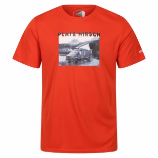 Regatta Herren T-Shirt Fingal Slogan III Orange