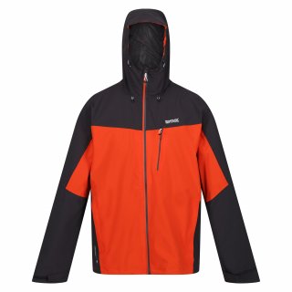 Regatta Herren Jacke Birchdale Orange/Schwarz