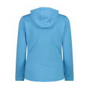 CMP Damen Fleecejacke aus Stretch-Performance mit Kapuze Hellblau 40