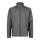 CMP Herren Fleecejacke Knit-Tech mit Mesh Grau