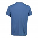 CMP Herren Piqué-Shirt mit Adventure-Print Blau