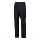 CMP Herren Hose Zip-Off-Stretch-Hose mit gro&szlig;en Seitentaschen Dunkelgrau