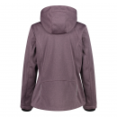 CMP Damen Softshelljacke Meliert mit abnehmbarer Kapuze...