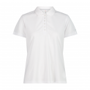 CMP Damen Pique-Poloshirt Wei&szlig;