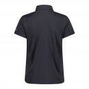 CMP Damen Pique-Poloshirt Dunkelgrau