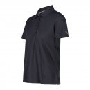 CMP Damen Pique-Poloshirt Dunkelgrau