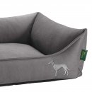 Hunter Hundesofa Orthop&auml;disch Cleveland Grau