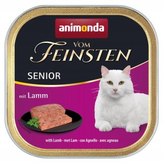 Animonda Katzen Nassfutter Vom Feinsten Senior mit Lamm 100 g