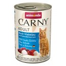 Animonda Katzen Nassfutter Carny Adult Rind + Kabeljau...