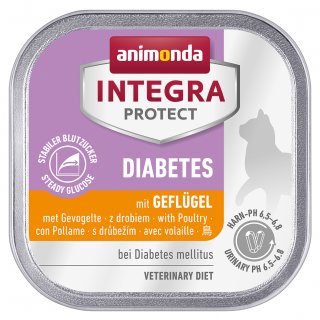Animonda Katzen Nassfutter INTEGRA PROTECT Diabetes Adult mit Geflügel 100 g