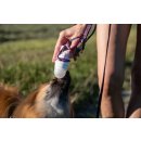 Doggyroller mit Karabinerhalterung und Lanyard Navy