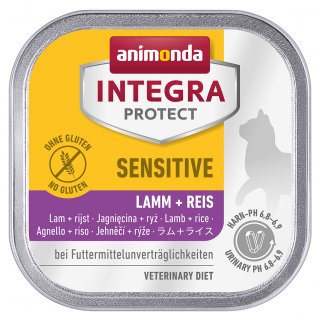 Animonda Katzen Nassfutter INTEGRA PROTECT Sensitive Adult Lamm + Reis 100 g