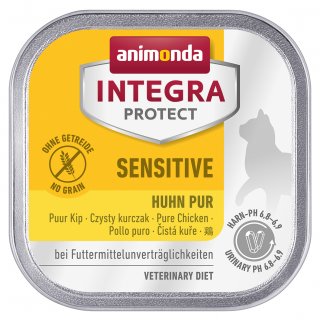 Animonda Katzen Nassfutter INTEGRA PROTECT Sensitive Adult Huhn pur 100 g