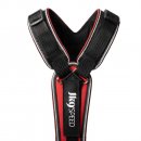 Julius-K9 Hundegeschirr Speed Schwarz/Rot S