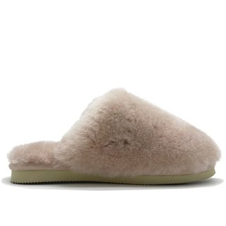 Thies Damenhausschuhe Sheepskin Fluffy Pink