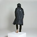 Rainkiss Unisex Poncho Back to Black