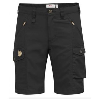 Fjällräven Damen Shorts Nikka Curved Schwarz