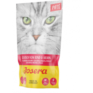 Josera Katzen Nassfutter Paté Gulasch vom Rind & Huhn 85g