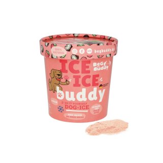 BeG Buddy Eis für Hunde mit Kokos und Erdbeere