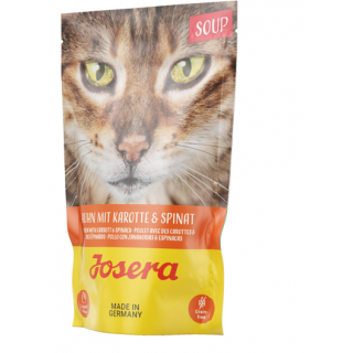 Josera Katzen Suppe Huhn mit Karotten & Spinat 85g