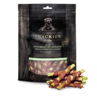 Snackies Hundesnack Feine Entenbrust mit Kohlrabi 170g