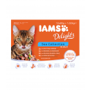 IAMS Delights Katzennassfutter See Mix in Gelee 12x85g