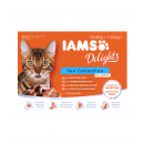 IAMS Delights Katzennassfutter See Mix in Sauce 12x85g