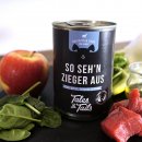 Tales &amp; Tails Hundenassfutter So sehn Zieger aus 400g