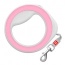 Collar WAUDOG Hundeleine R-Leash ringförmige Flexi Rosa
