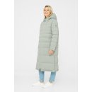 Derbe Damen Wintermantel Bigholm Desert sage/Check