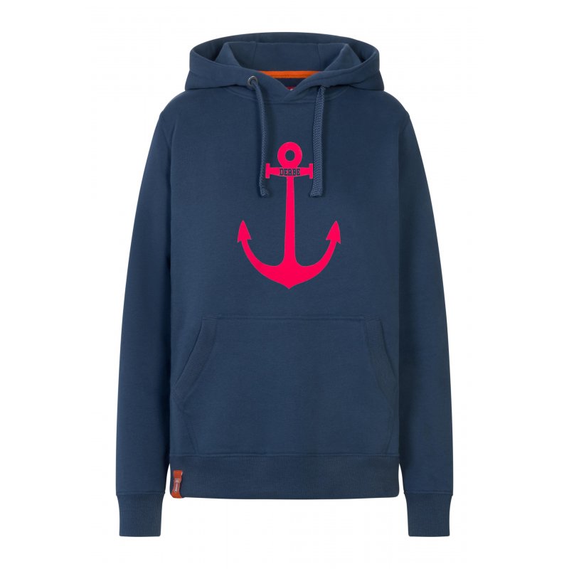 Derbe Damen Hoodie Anker Navy XS