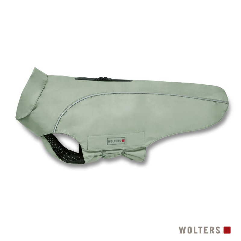 Thumbnail - Wolters Hunde Regenjacke Easy Rain Salbeigrün 28