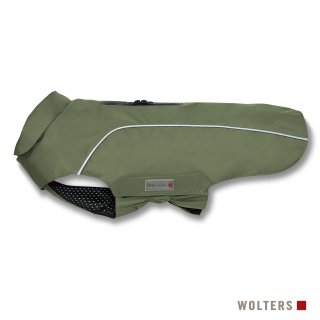 Wolters Hunde Regenjacke Easy Rain Dackel Moosgrün