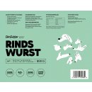 Feinfutter Hundewurst - Rind mit Kartoffel, Apfel und H&uuml;ttenk&auml;se 800g