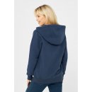 Derbe Damen Hoodie Robbenschnute Dunkelblau