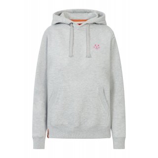 Derbe Damen Hoodie Robbenschnute Grey Melange