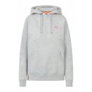 Derbe Damen Hoodie Robbenschnute Grey Melange