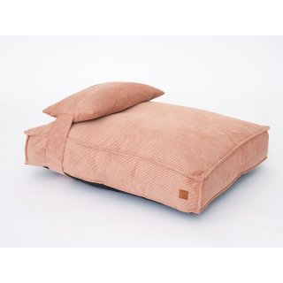 PET & CO. Hundebett Cordi Dusky Pink M (80*60*15 cm)