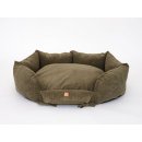 PET & CO. Hundebett Ronny Cord Khaki