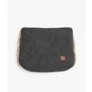 PET &amp; CO. Hunde- &amp; Katzensack Snuggle Cord Charcoal S (50*50*8 cm)