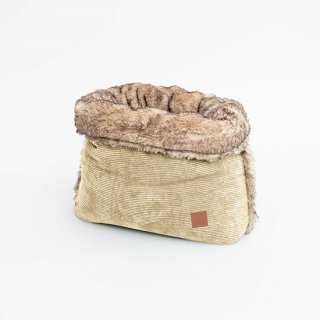 PET & CO. Hunde- & Katzensack Snuggle Cord Sand