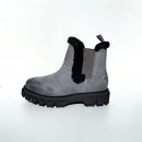 Blue Heeler Damen Chelsea Boots Molly Raw Stein Grau