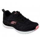 Skechers Damen Sneaker Ultra Groove Schwarz / Pink