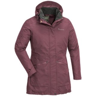 Pinewood Damen Parka Wilda Earth Plum