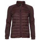 Pinewood Damenjacke Finnveden Hybrid Power Fleece Dusty Dunkel Pink